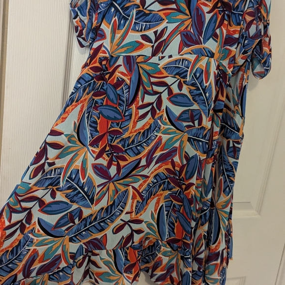 If By Sea Wrap Dress Size Large - Picture 7 of 9